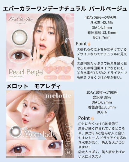 ReVIA 1day/ReVIA/ワンデー(1DAY)カラコンを使ったクチコミ(2枚目)