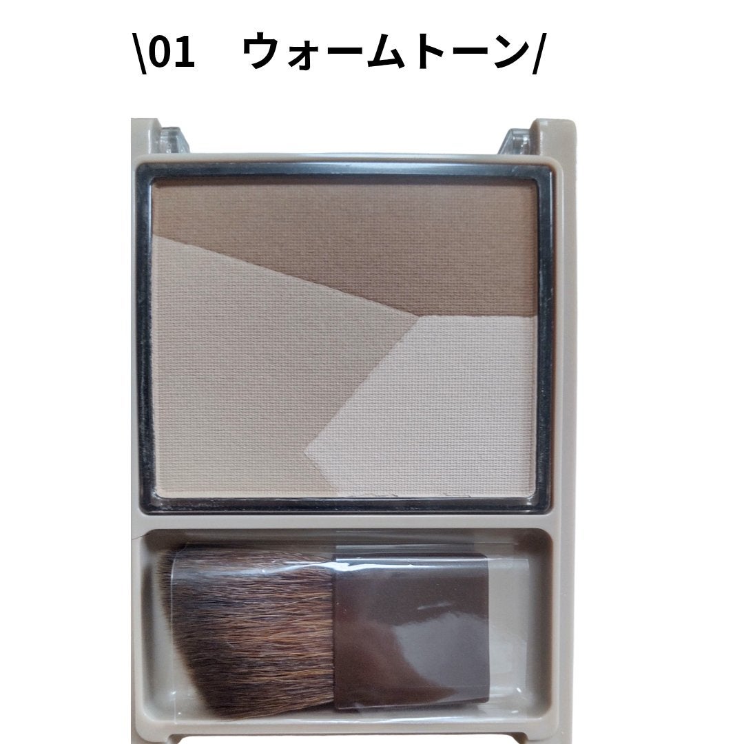 ブレンドカラーシェーディング/CEZANNE/シェーディングを使ったクチコミ(3枚目)