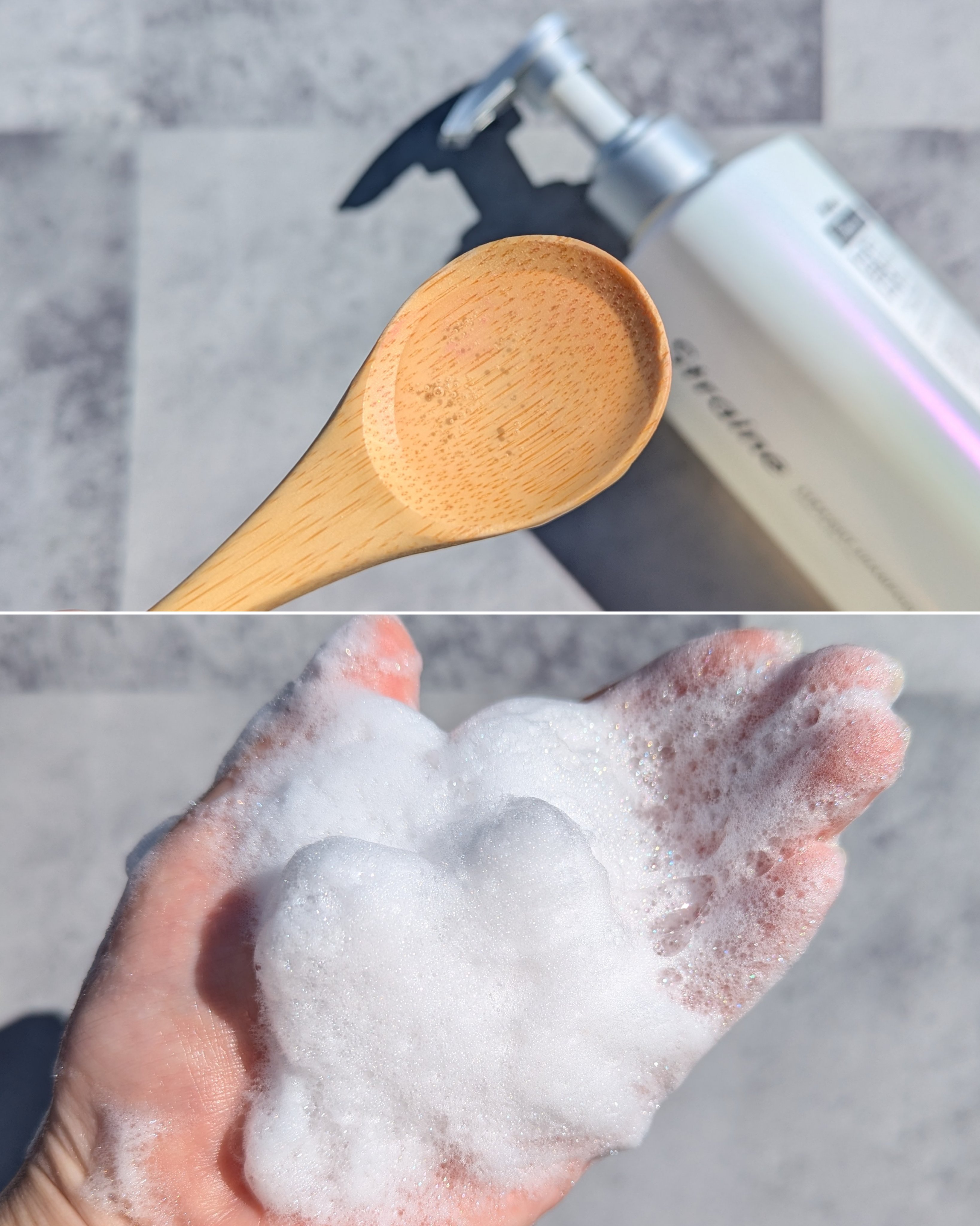 ストレートシャンプー/ストレートトリートメント ホワイトブロッサムの香り/Straine/市販シャンプーを使ったクチコミ（2枚目）