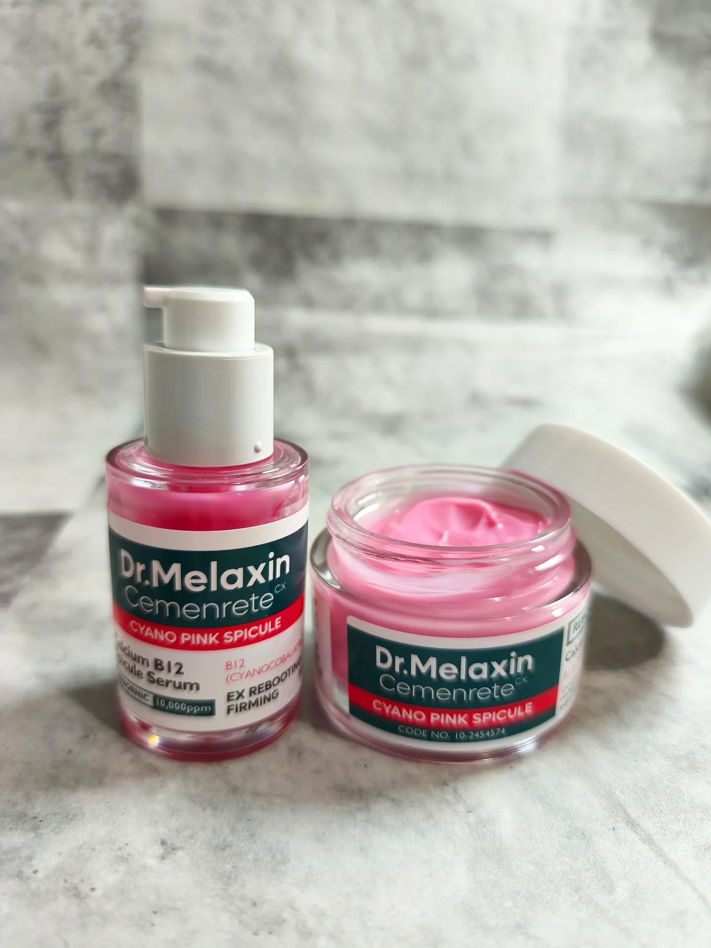 セメンリトシアノ ピンクスピキュールセラム/Dr.Melaxin/美容液を使ったクチコミ（2枚目）