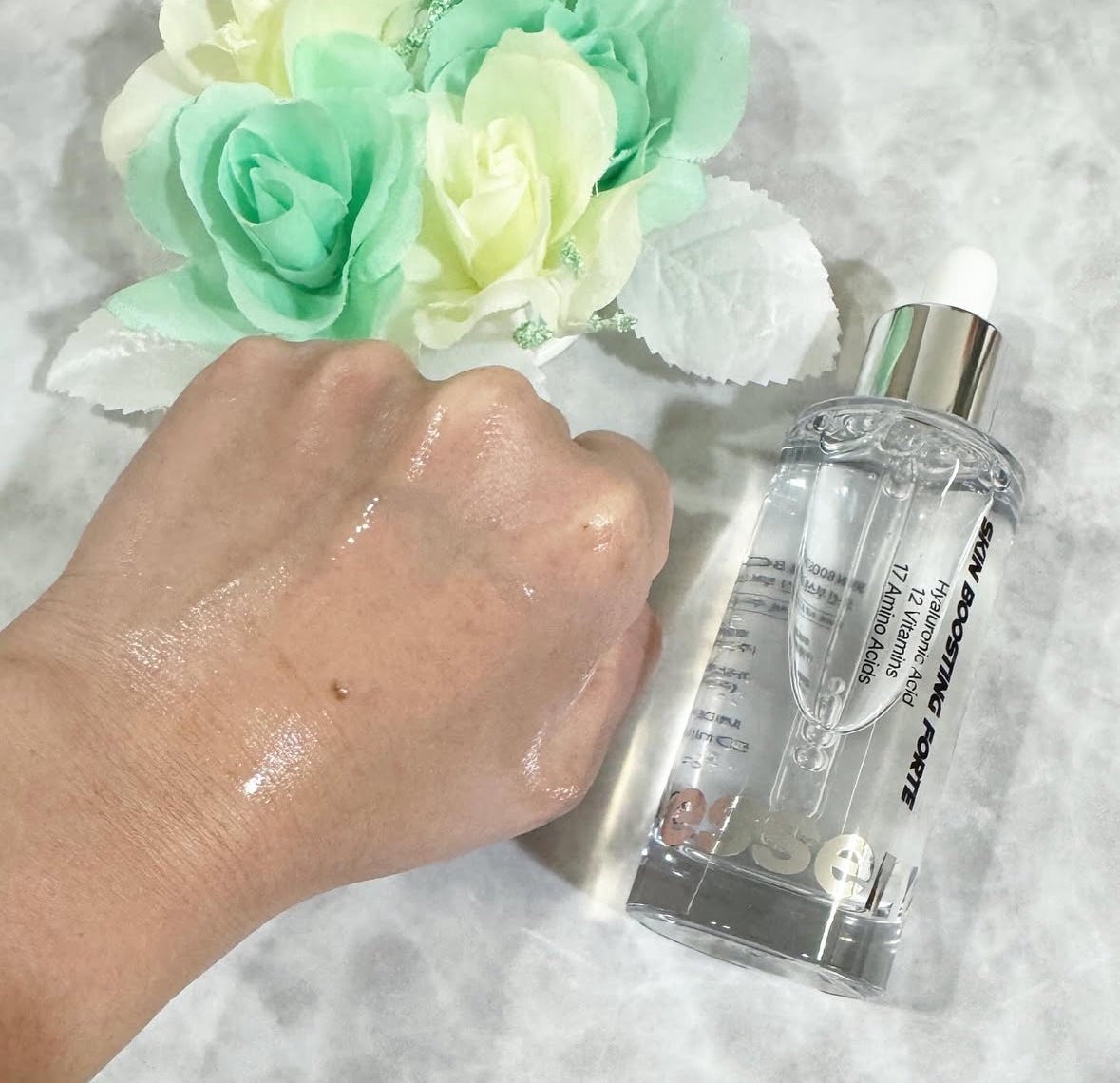 スキンブースティングフォルテセラム/essenciel/美容液を使ったクチコミ(4枚目)