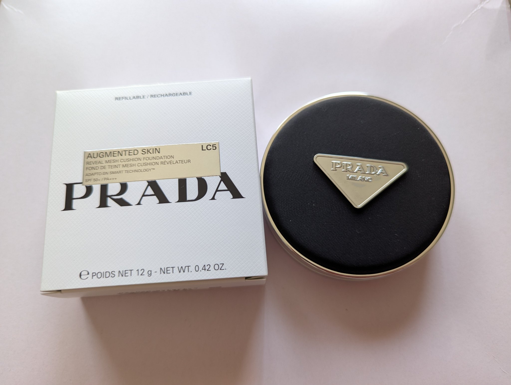 プラダ メッシュ クッション/PRADA BEAUTY/クッションファンデーションを使ったクチコミ（1枚目）