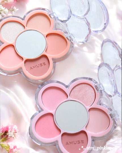 フローラアイパレット/AMUSE/アイシャドウを使ったクチコミ(4枚目)