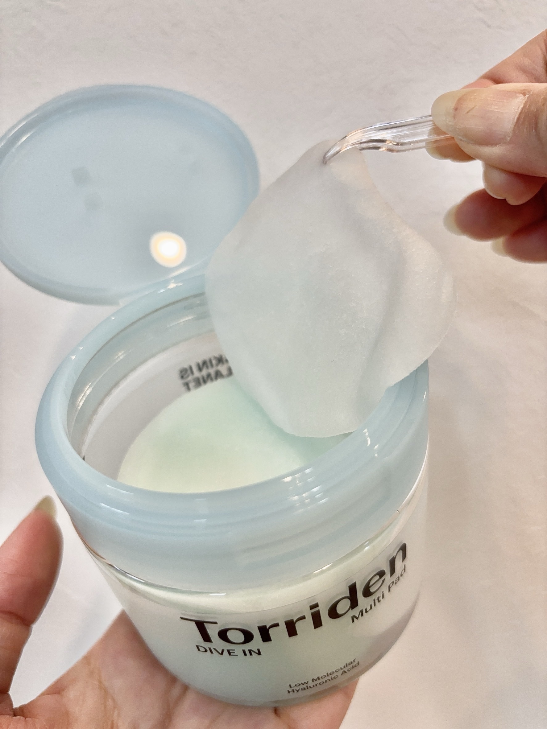 ダイブイン マルチパッド 80枚入/Torriden/トナーパッドを使ったクチコミ（2枚目）