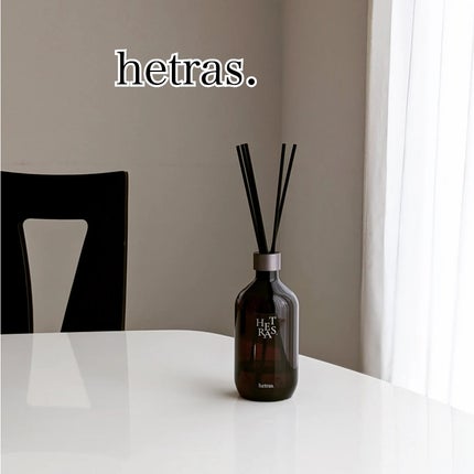 プレミアムディフューザー/hetras/ルームフレグランスを使ったクチコミ(1枚目)