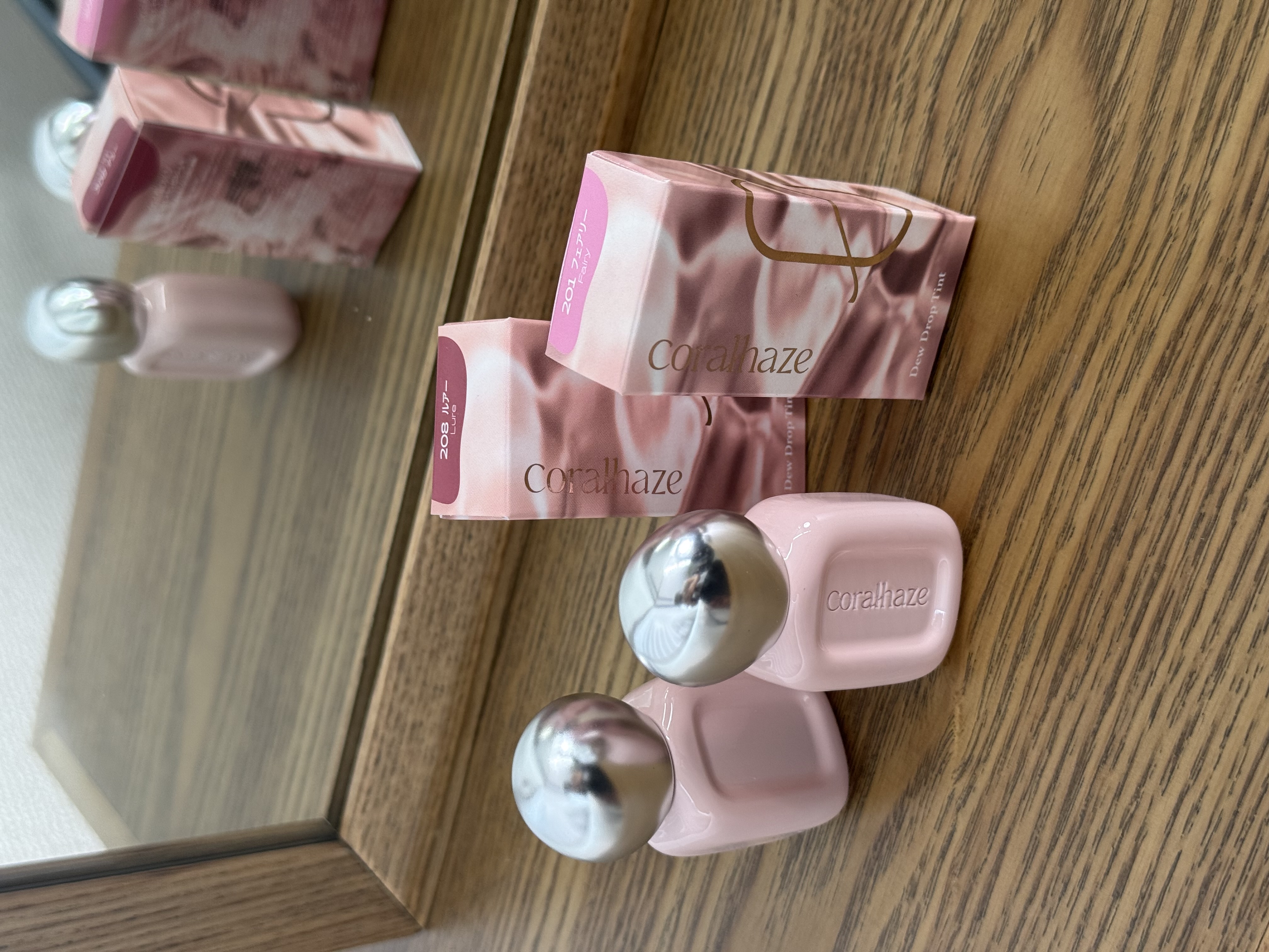 デュー ドロップ ティント/Coralhaze/リップティントを使ったクチコミ（2枚目）