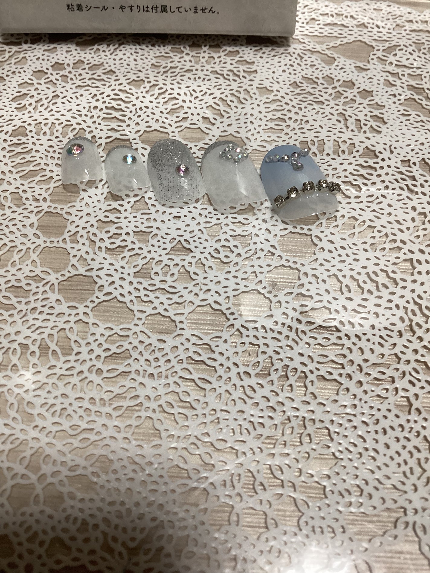 ネイルシール/セリア/ネイルシールを使ったクチコミ(3枚目)