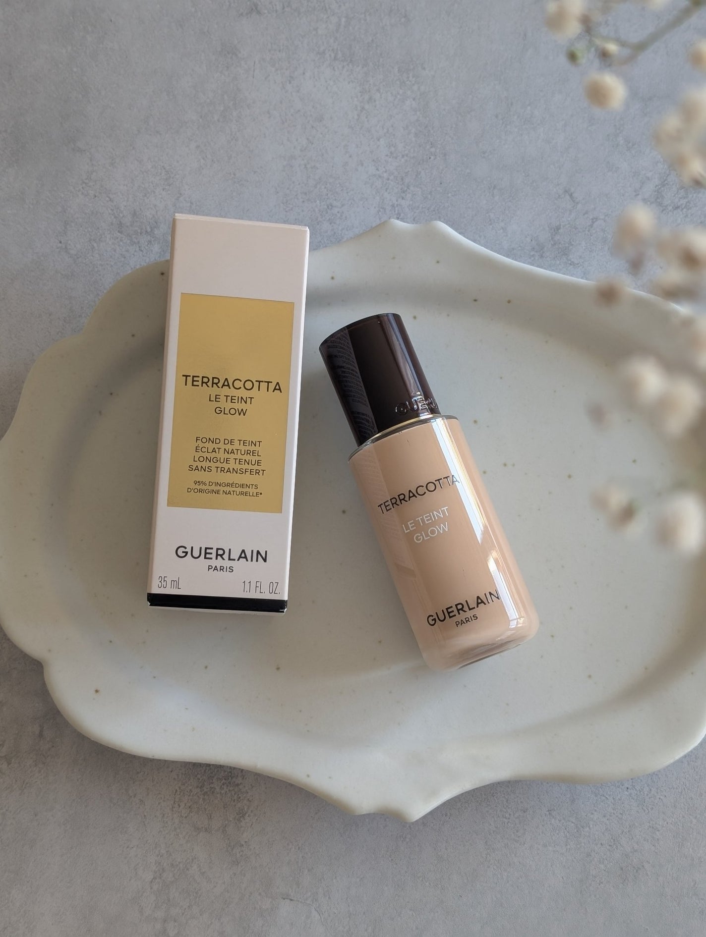 テラコッタ フルイド グロウ/GUERLAIN/リキッドファンデーションを使ったクチコミ(1枚目)