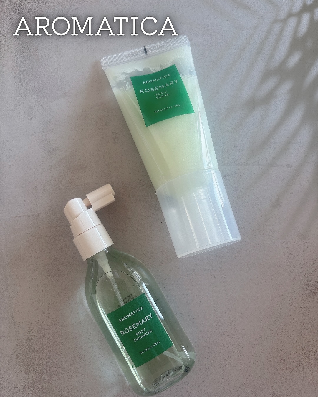 ローズマリールートエンハンサー/AROMATICA/頭皮ローションを使ったクチコミ（1枚目）