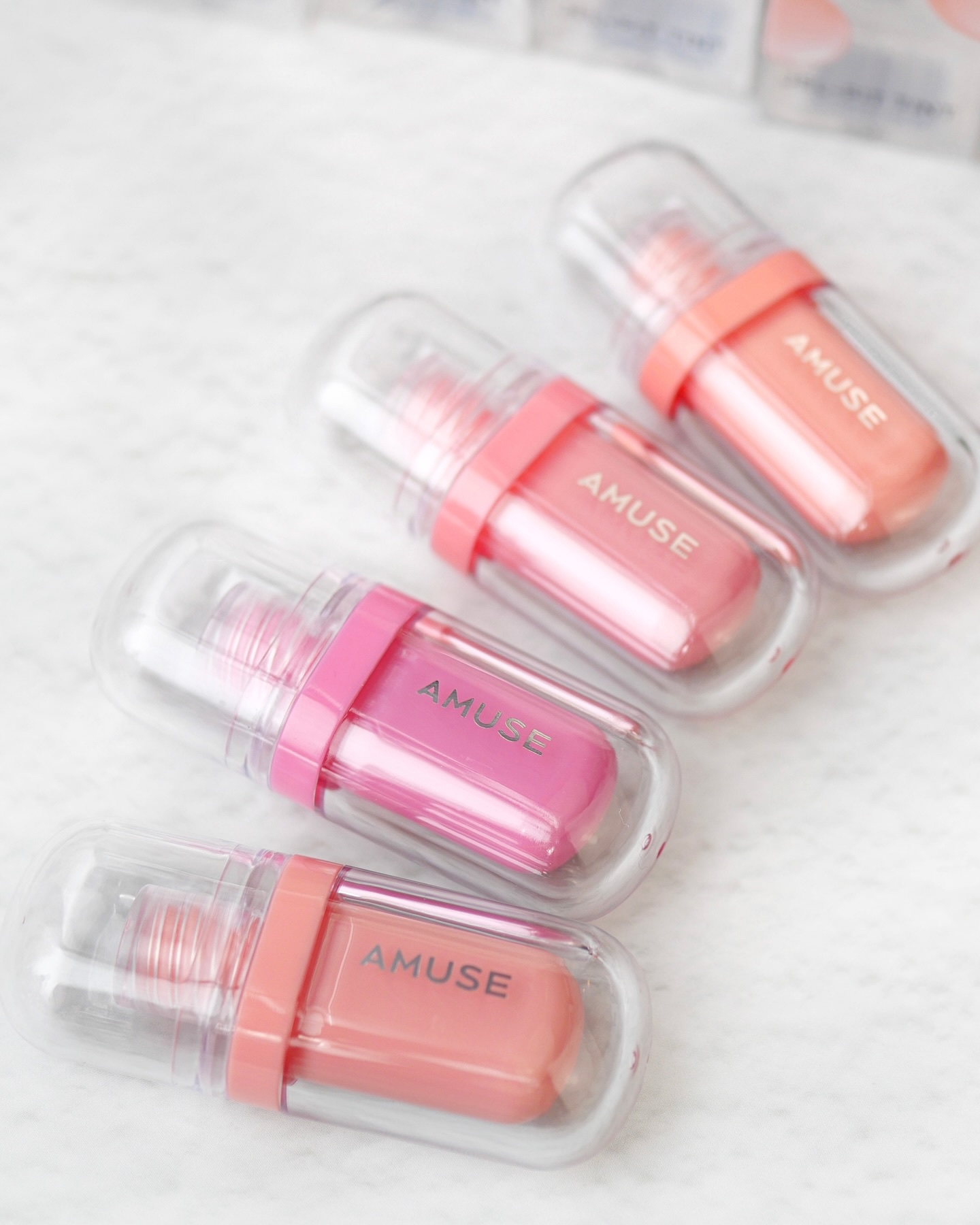 ジェルフィットティント/AMUSE/リップティントを使ったクチコミ（2枚目）