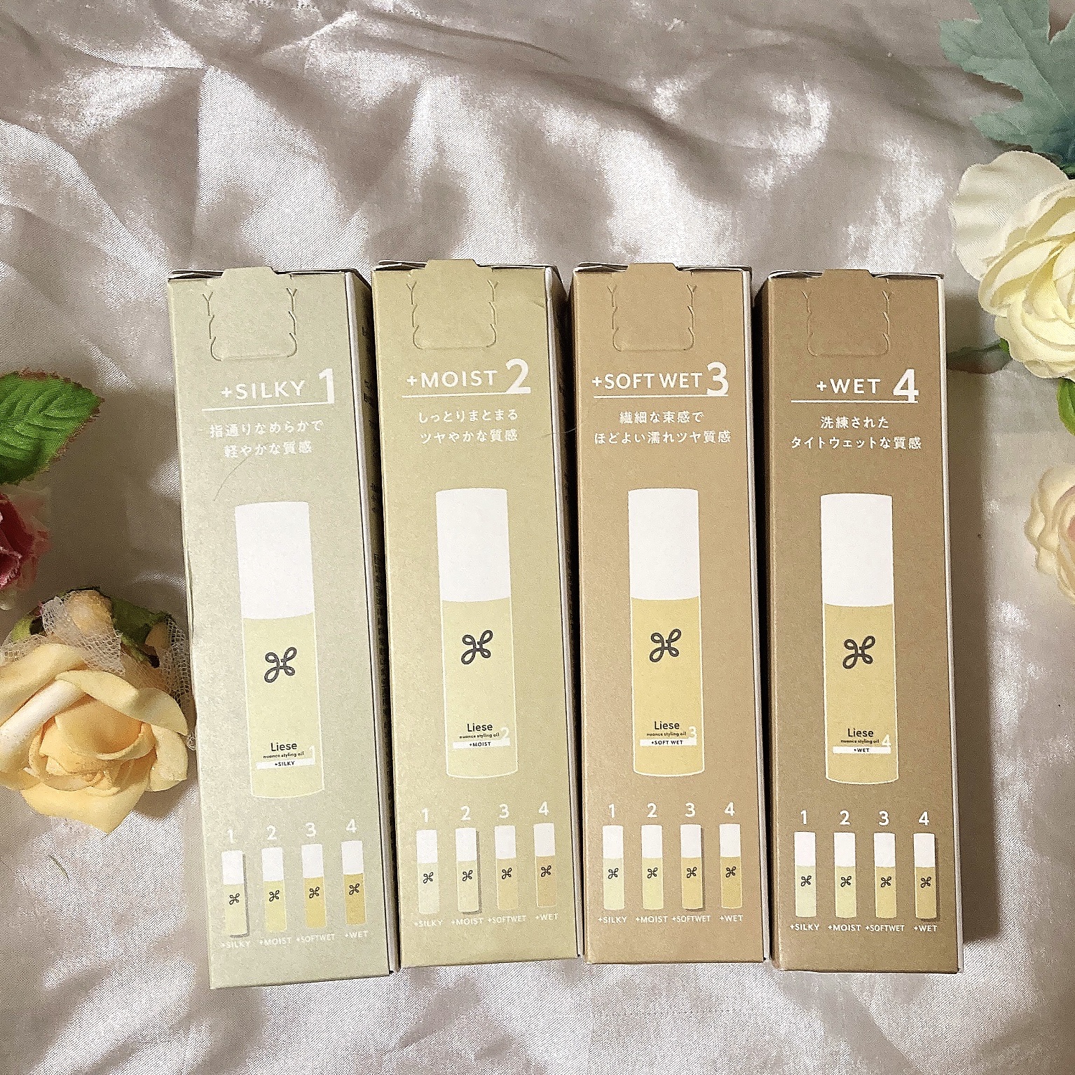 ニュアンススタイリングオイル ＋モイスト/リーゼ/ヘアオイルを使ったクチコミ（2枚目）