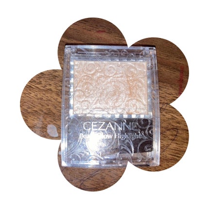 パールグロウハイライト/CEZANNE/パウダーハイライトを使ったクチコミ(1枚目)