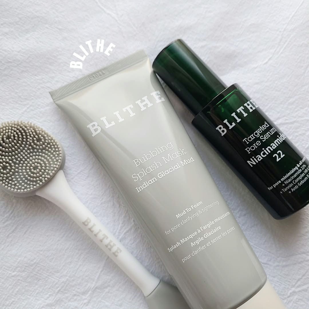 Bubbling Splash Mask Indian Glacial Mud/BLITHE/洗顔フォームを使ったクチコミ（1枚目）