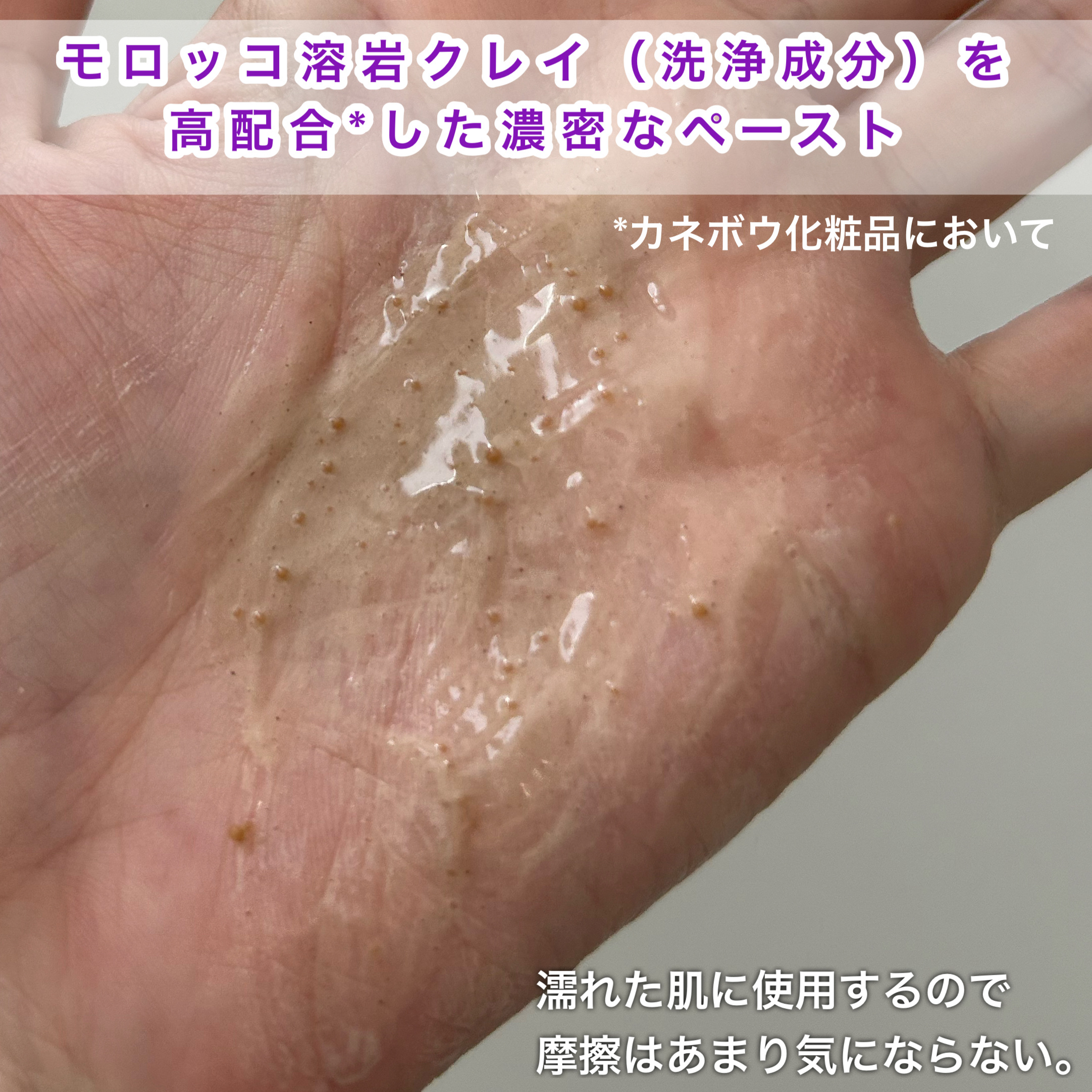 スクラビング　マッド　ウォッシュ/KANEBO/洗顔フォームを使ったクチコミ（3枚目）