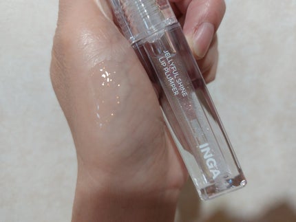 ジェリーシャインリッププランパー/INGA/リッププランパーを使ったクチコミ(6枚目)