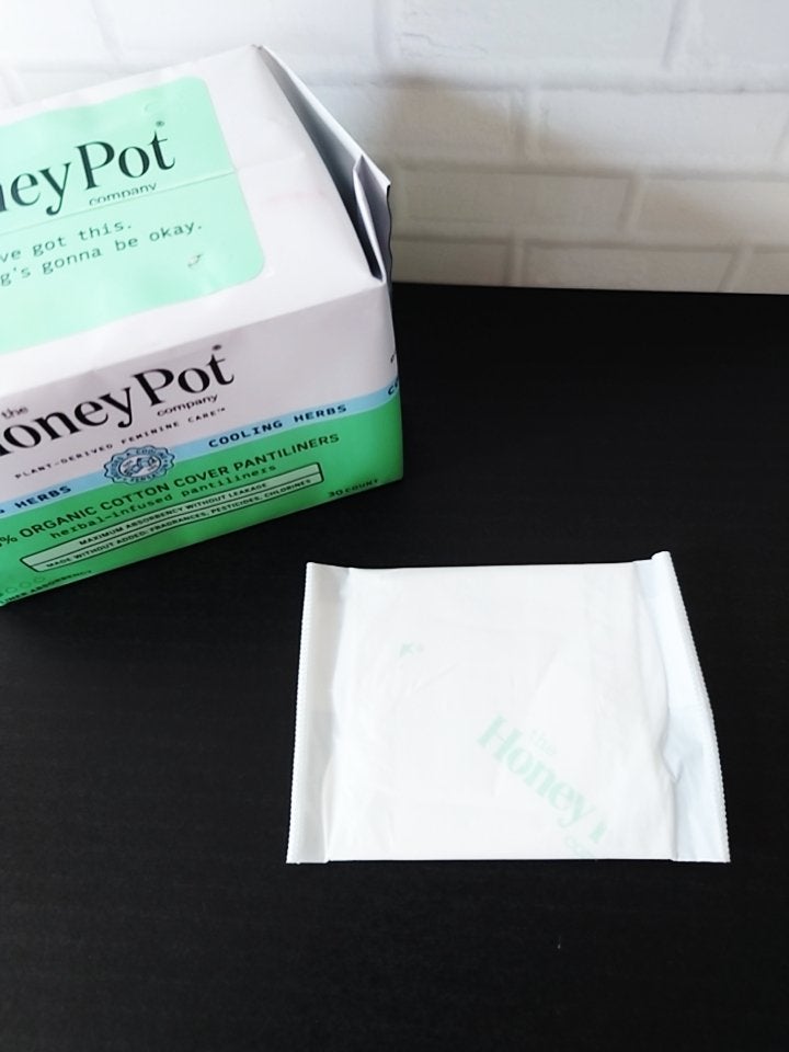 オーガニックハーバルインフューズドパンティーライナー/The Honey Pot Company/おりものシートを使ったクチコミ(4枚目)