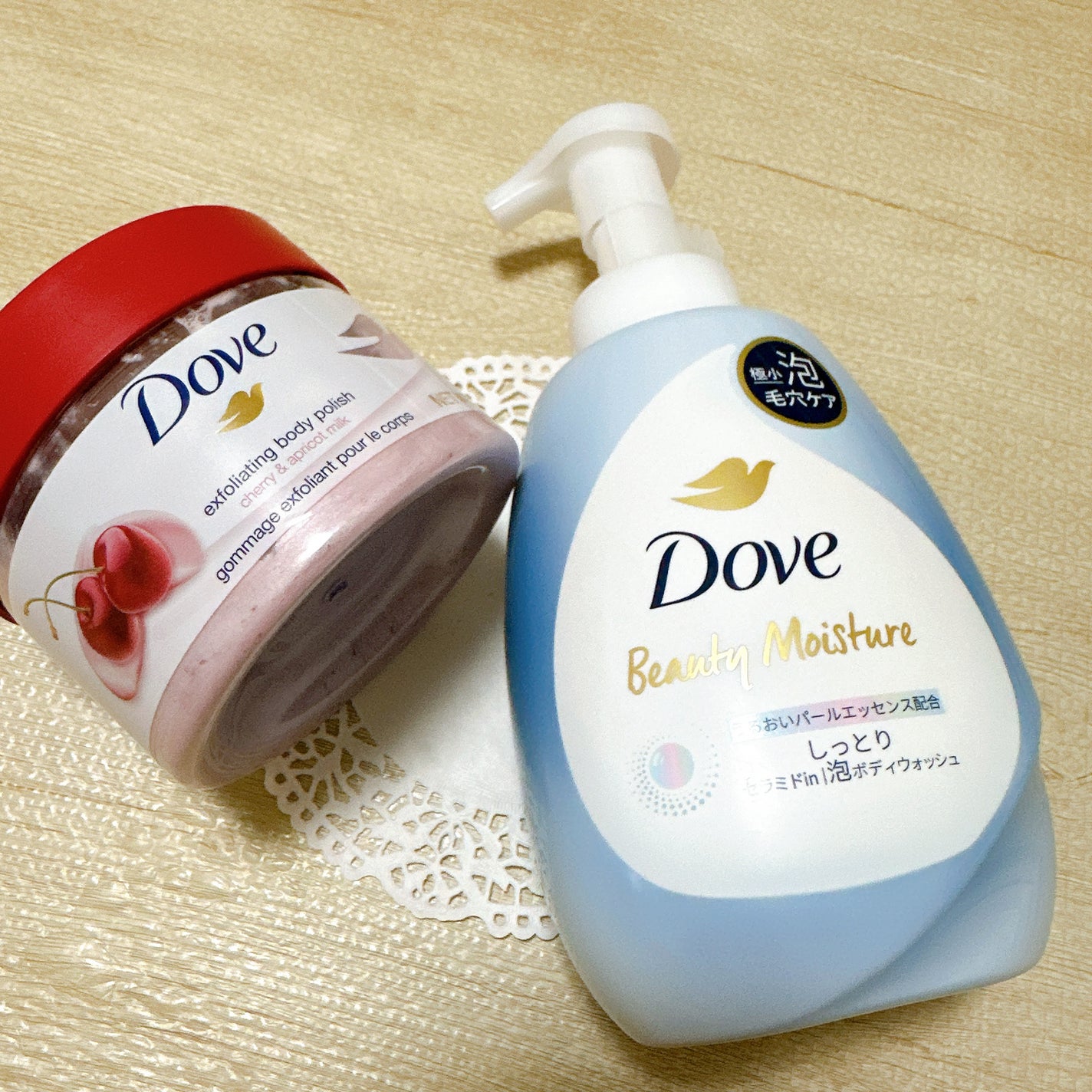 ビューティーモイスチャー 泡ボディウォッシュ しっとり/ダヴ/ボディソープを使ったクチコミ(2枚目)