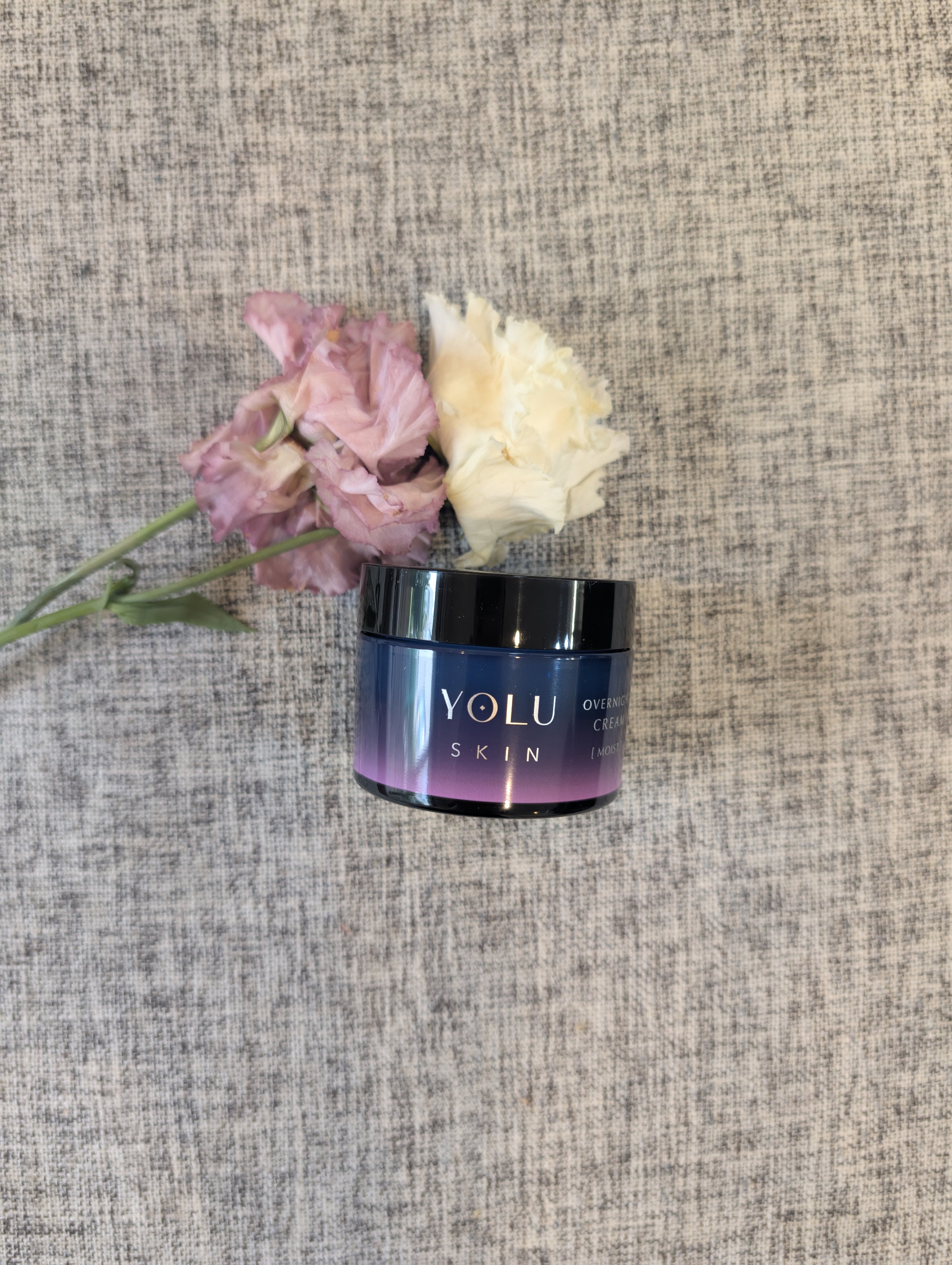 ヨル スキン オーバーナイトクリーム モイスト/YOLU/フェイスクリームを使ったクチコミ（1枚目）