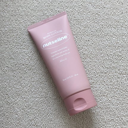 アロマナッツスリムフィットボディローション/nutseline/レッグ・フットケアを使ったクチコミ(1枚目)