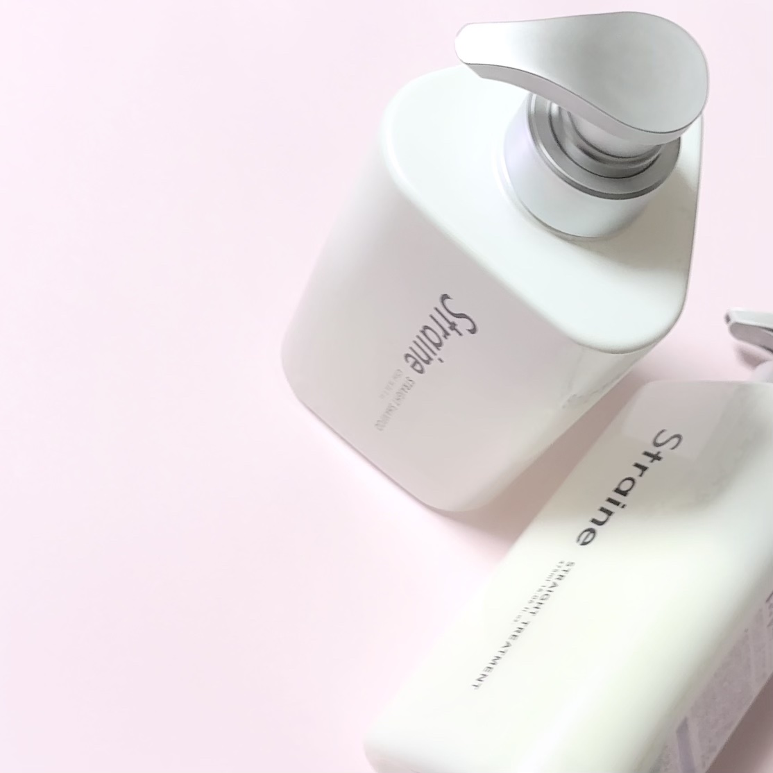 ストレートシャンプー/ストレートトリートメント ホワイトブロッサムの香り/Straine/市販シャンプーを使ったクチコミ（3枚目）