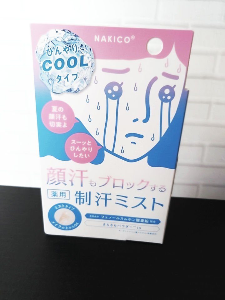 薬用制汗フェイスミスト　クール/NAKICO/デオドラント・制汗剤を使ったクチコミ（2枚目）