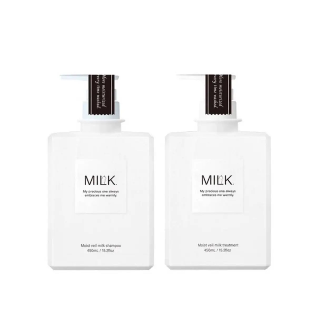 モイストヴェール シャンプー/トリートメント＜無香料＞/MILK./市販シャンプーを使ったクチコミ（1枚目）