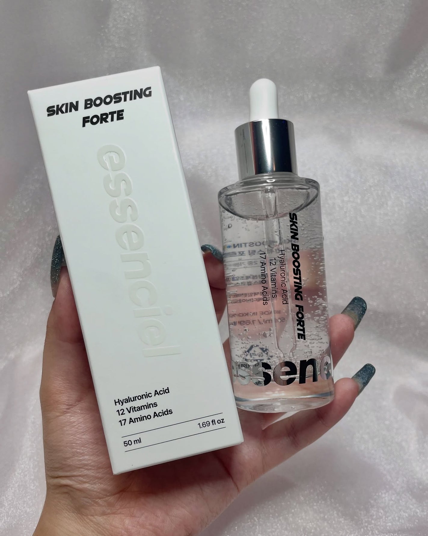 スキンブースティングフォルテセラム/essenciel/美容液を使ったクチコミ(6枚目)