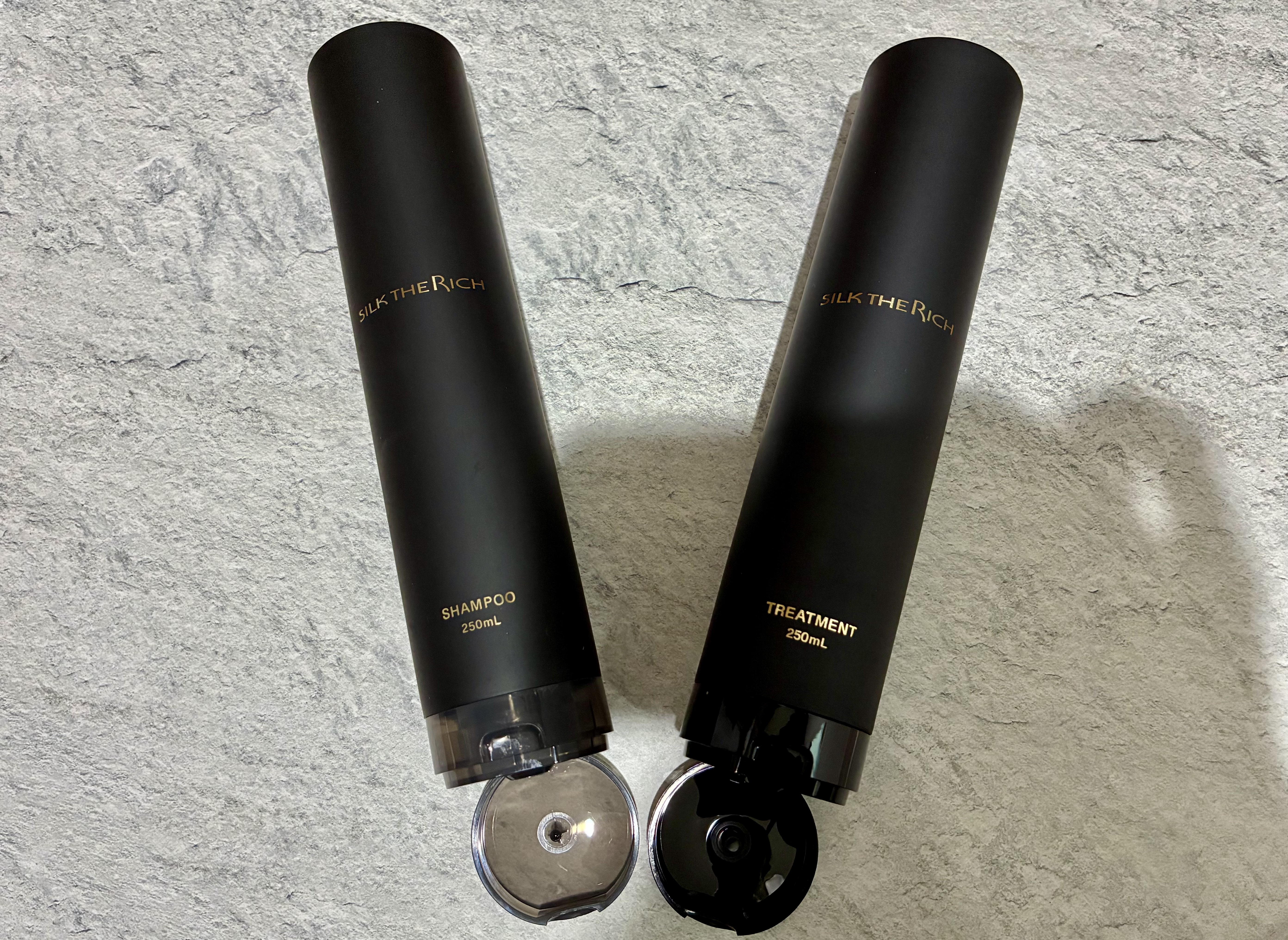 SILK THE RICH スカルプ&リペア シャンプー・トリートメント/SILK THE RICH/市販シャンプーを使ったクチコミ（1枚目）