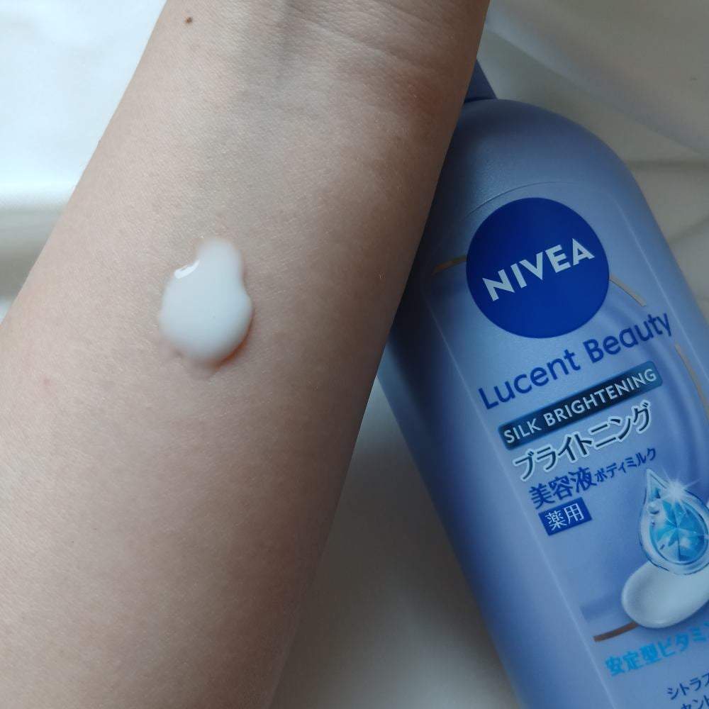 【医薬部外品】ニベア ルーセントビューティ シルクブライトニング ブライトニング美容液ボディミルク/ニベア/ボディミルクを使ったクチコミ(3枚目)