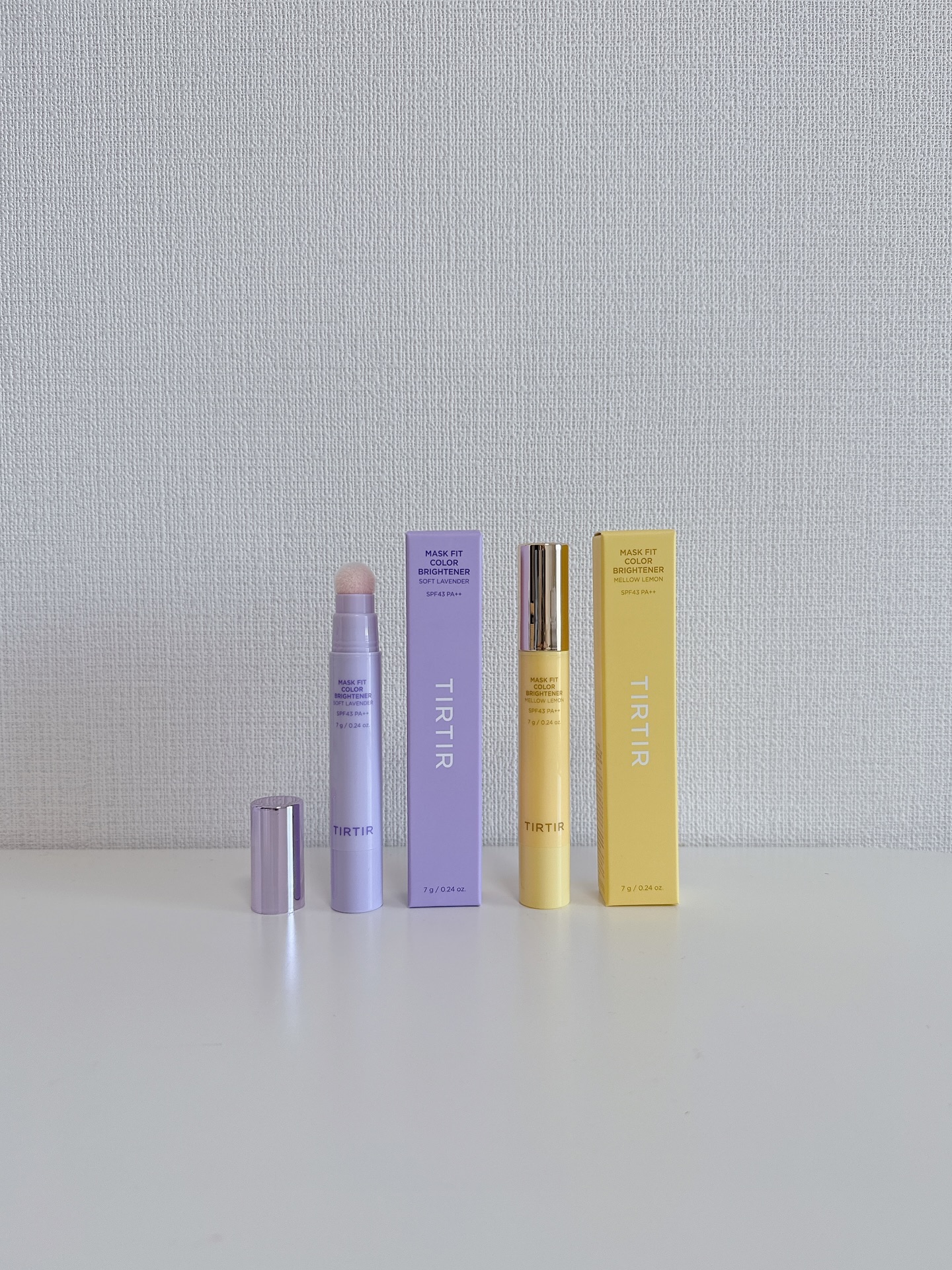 MASK FIT COLOR BRIGHTENER/TIRTIR(ティルティル)/スティックハイライトを使ったクチコミ（1枚目）