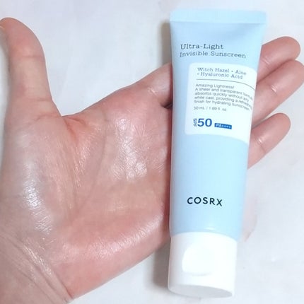 ウルトラライト透明UVクリーム/COSRX/日焼け止めクリームを使ったクチコミ(4枚目)