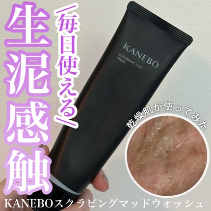 スクラビング マッド ウォッシュ/KANEBO/洗顔フォームを使ったクチコミ(1枚目)