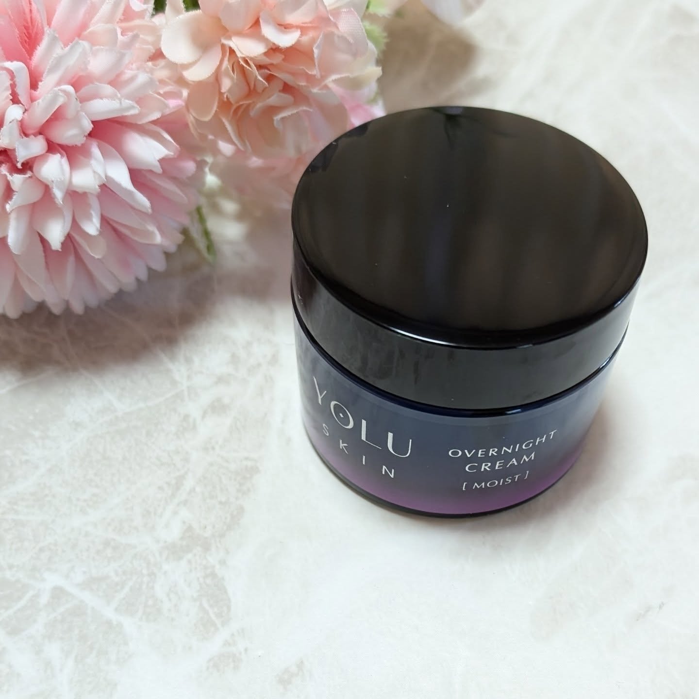 ヨル スキン オーバーナイトクリーム モイスト/YOLU/フェイスクリームを使ったクチコミ（3枚目）