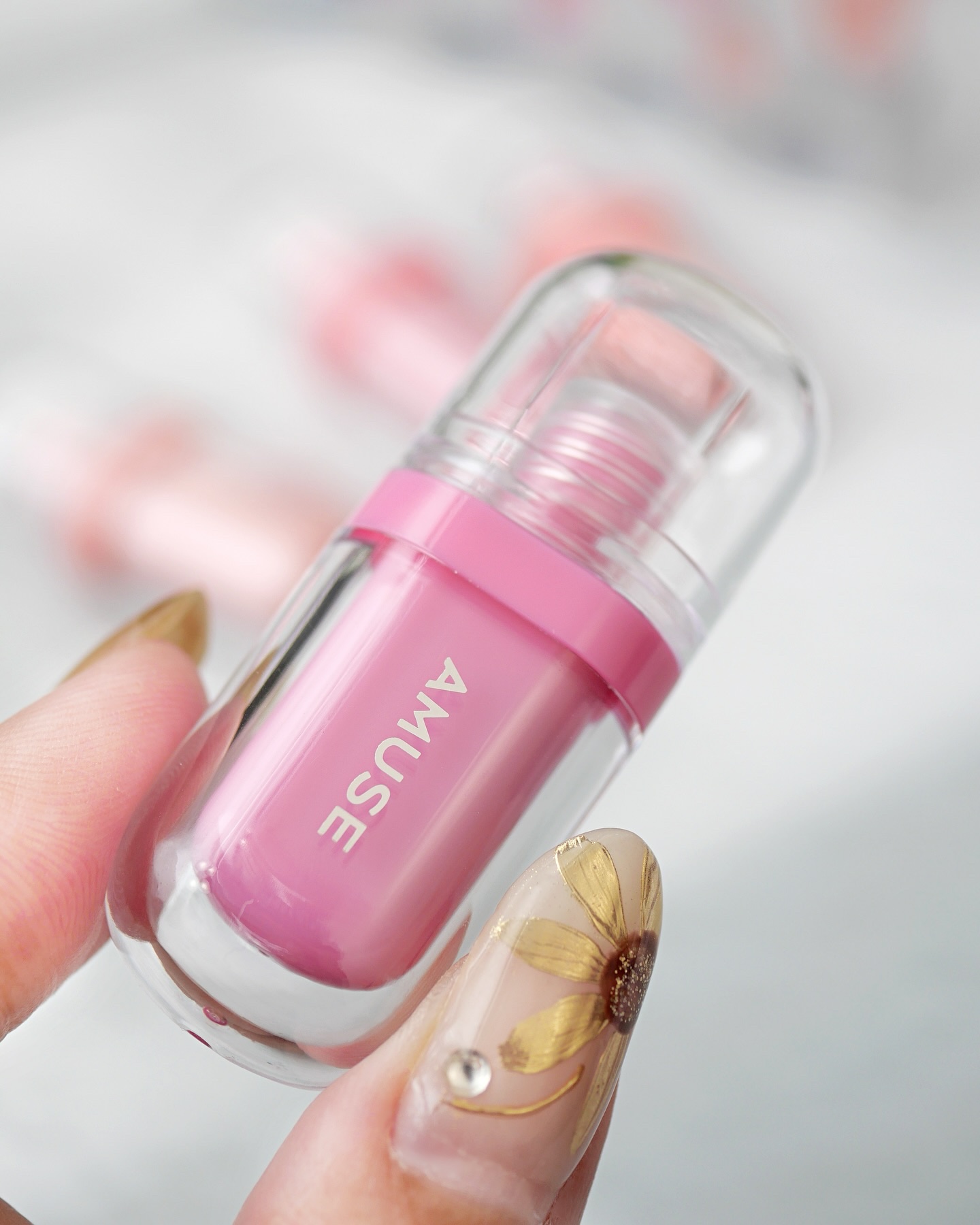 ジェルフィットティント/AMUSE/リップティントを使ったクチコミ（3枚目）