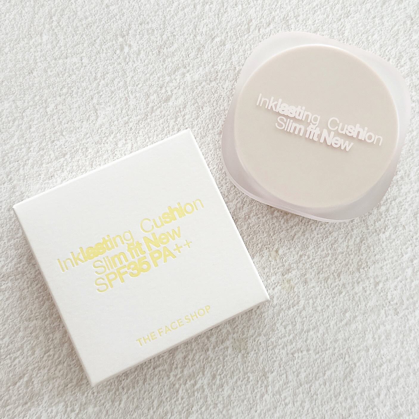 インクラスティングクッションファンデーション/THE FACE SHOP/クッションファンデーションを使ったクチコミ（2枚目）