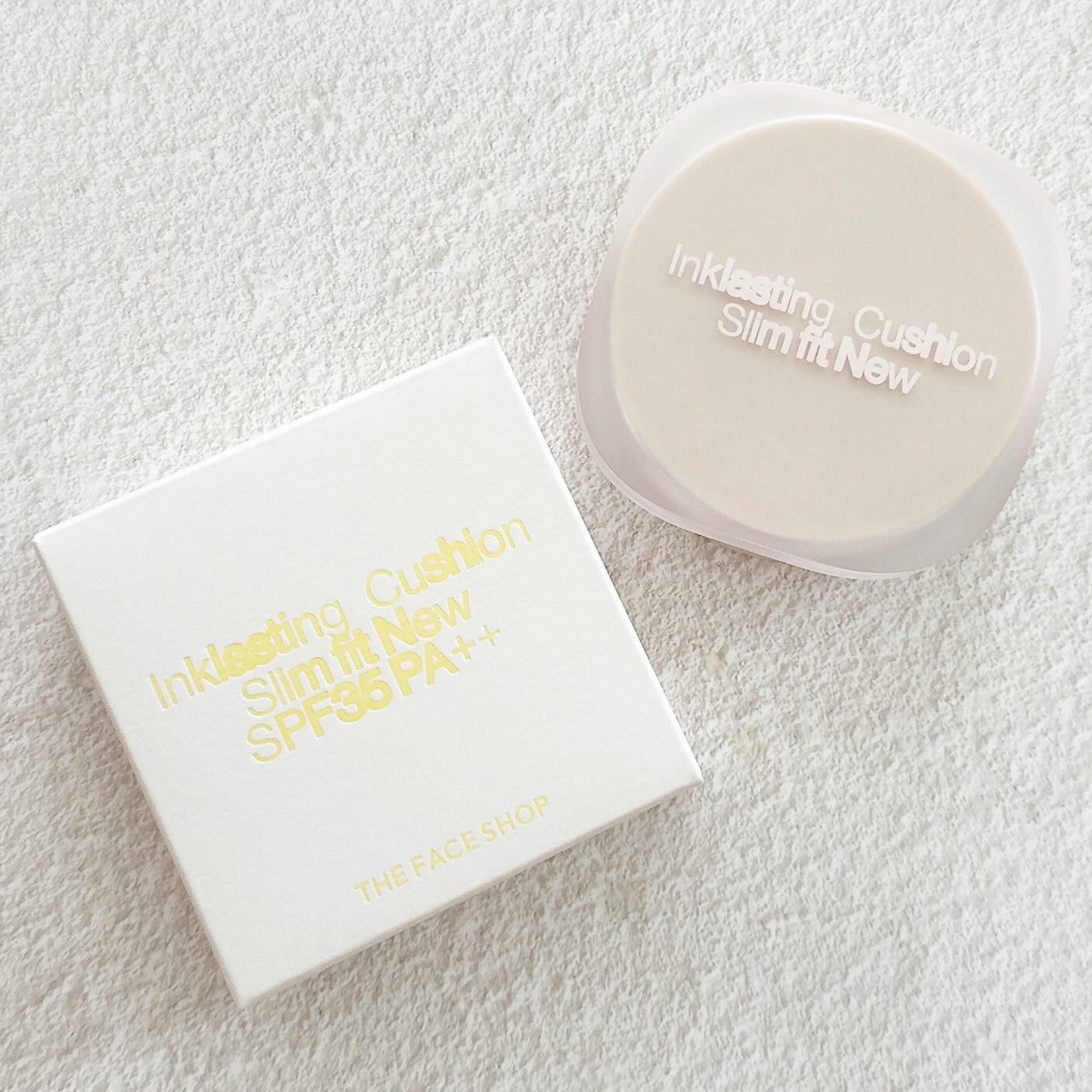 インクラスティングクッションファンデーション/THE FACE SHOP/クッションファンデーションを使ったクチコミ(2枚目)