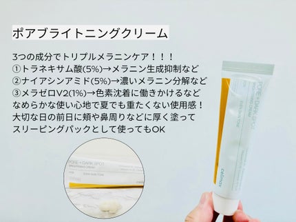 ポア ブライトニング シミケアセラム/celimax/美容液を使ったクチコミ(3枚目)