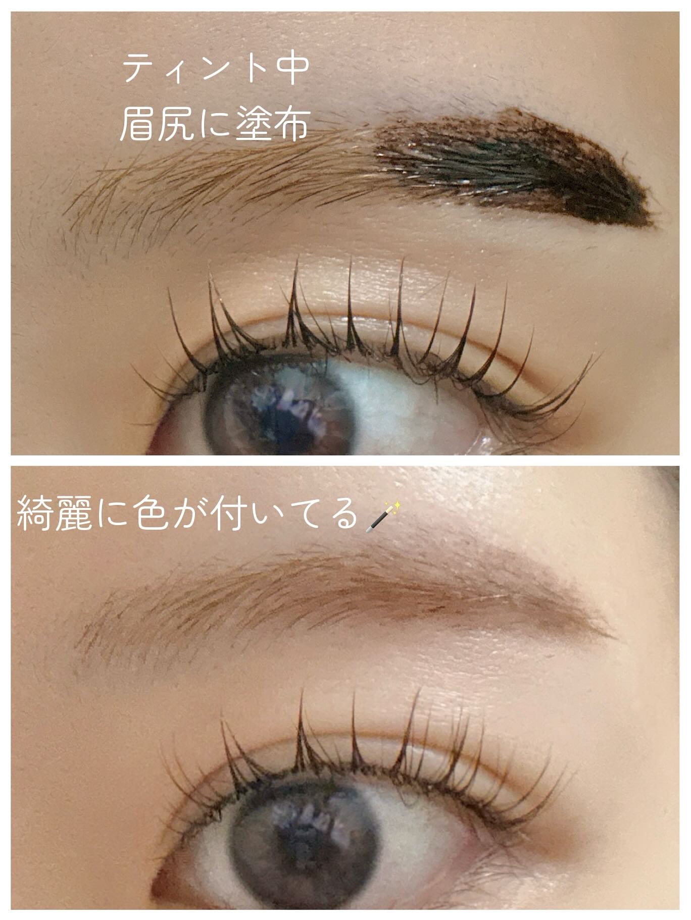 眉ティントADV/Fujiko/眉ティントを使ったクチコミ（3枚目）