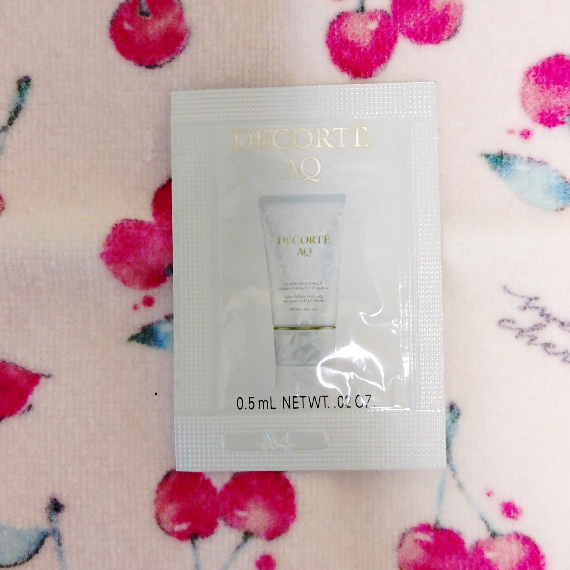 DECORTÉ AQ アブソリュート UV プロテクション ブライトニング & リンクルのクチコミ「DECORTÉ
AQ アブソリュート UV プロテクション ブライトニング & リンクル


.....」（1枚目）