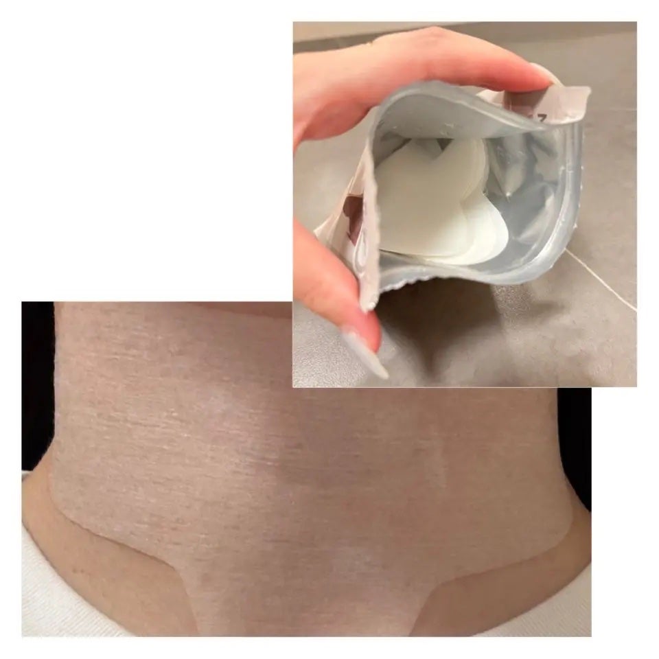 リンクルリペアハイドロゲルネックパッチ/MARSHIQUE/シートマスク・パックを使ったクチコミ(2枚目)