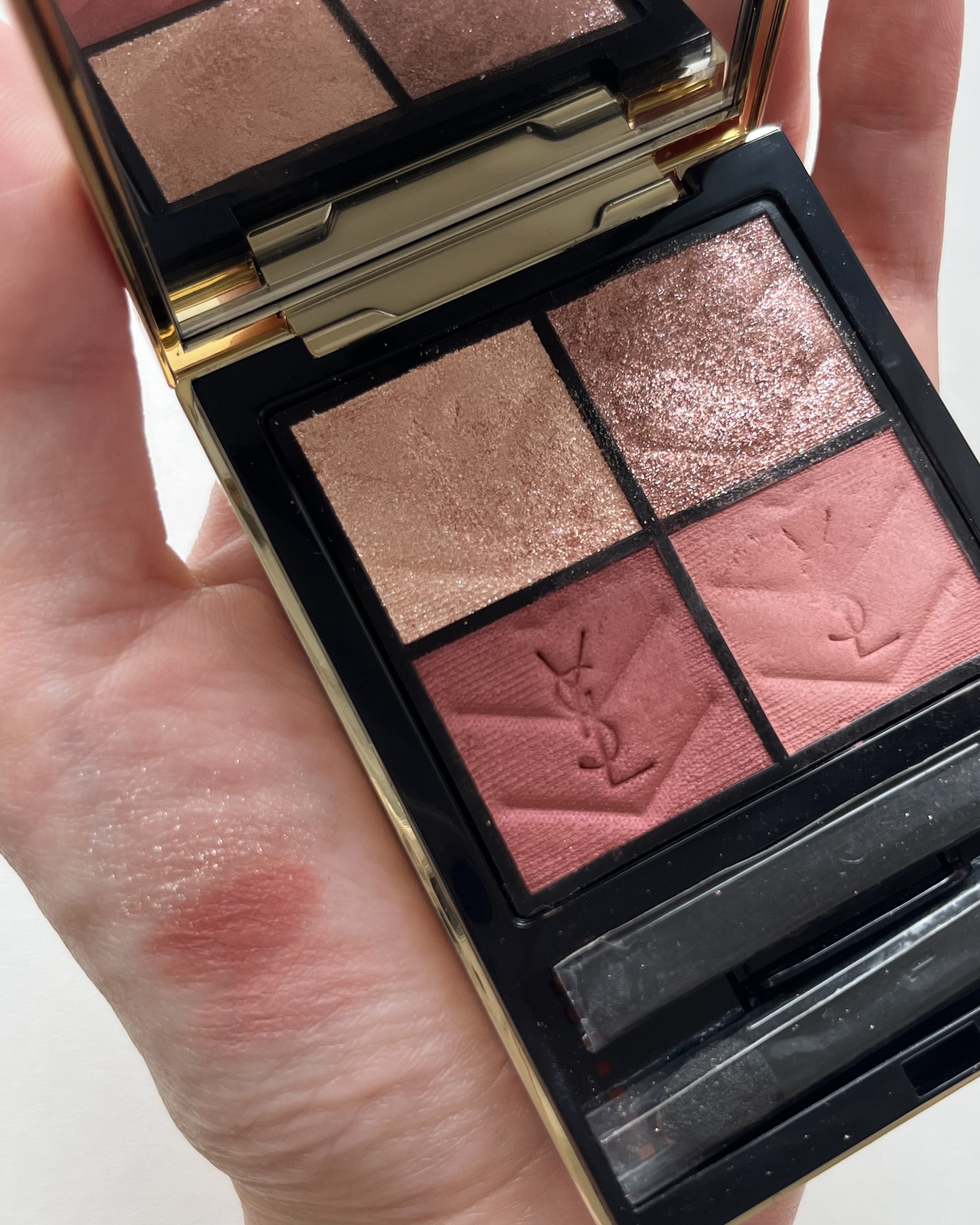 クチュール ミニ クラッチ #500 メディナ グロウ/YVES SAINT LAURENT BEAUTE/アイシャドウパレットを使ったクチコミ（1枚目）