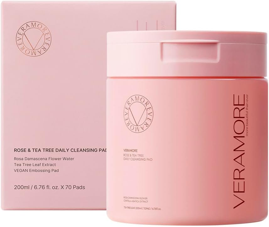 ローズ&ティーツリークレンジングパッド VERAMORE