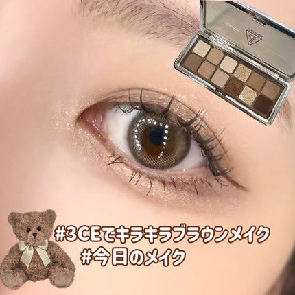 3CE ニューテイク アイシャドウパレット/3CE/アイシャドウパレットを使ったクチコミ(1枚目)
