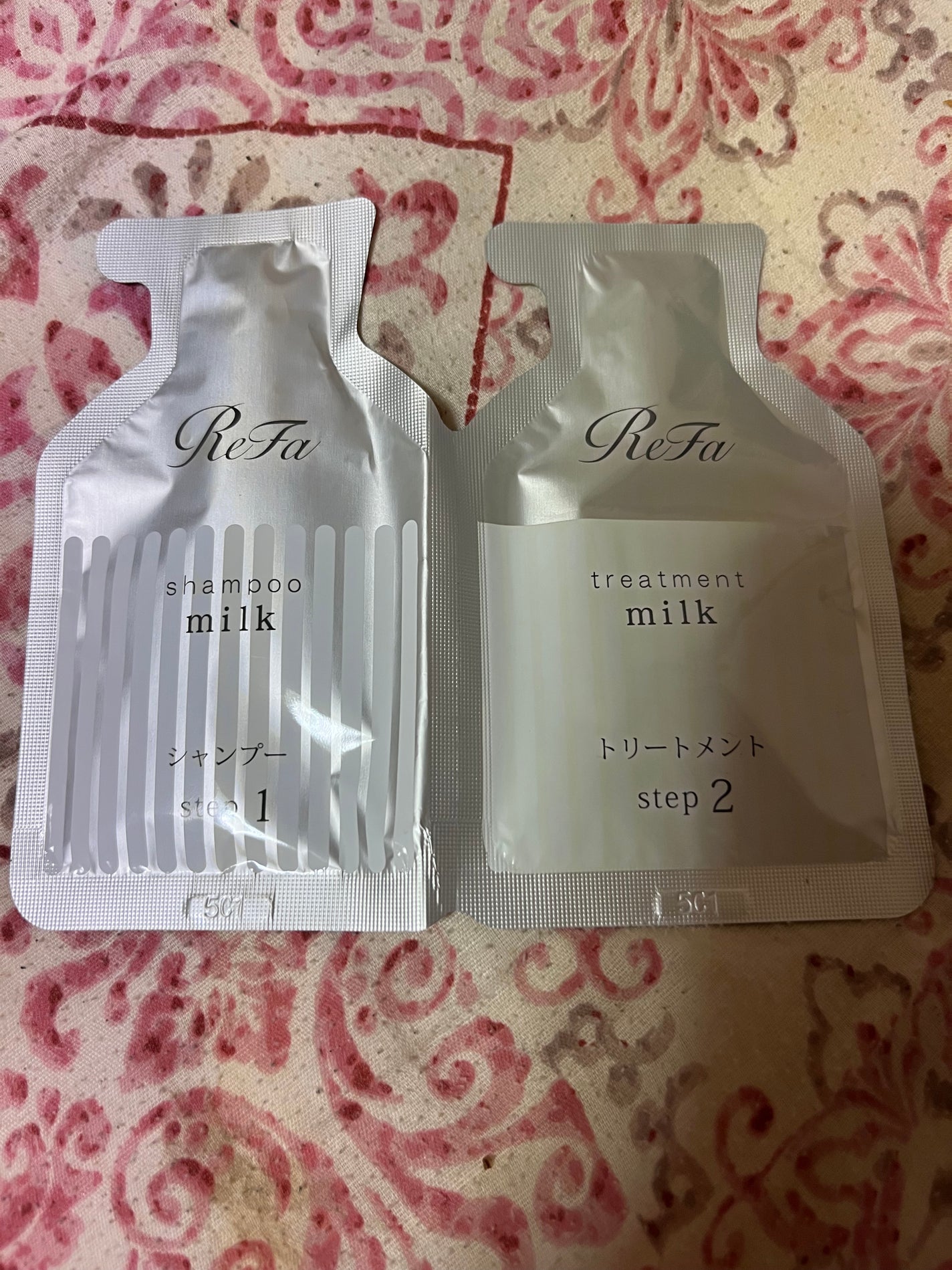 リファミルクプロテインシャンプー/トリートメント/ReFa/シャンプー・コンディショナーを使ったクチコミ(1枚目)