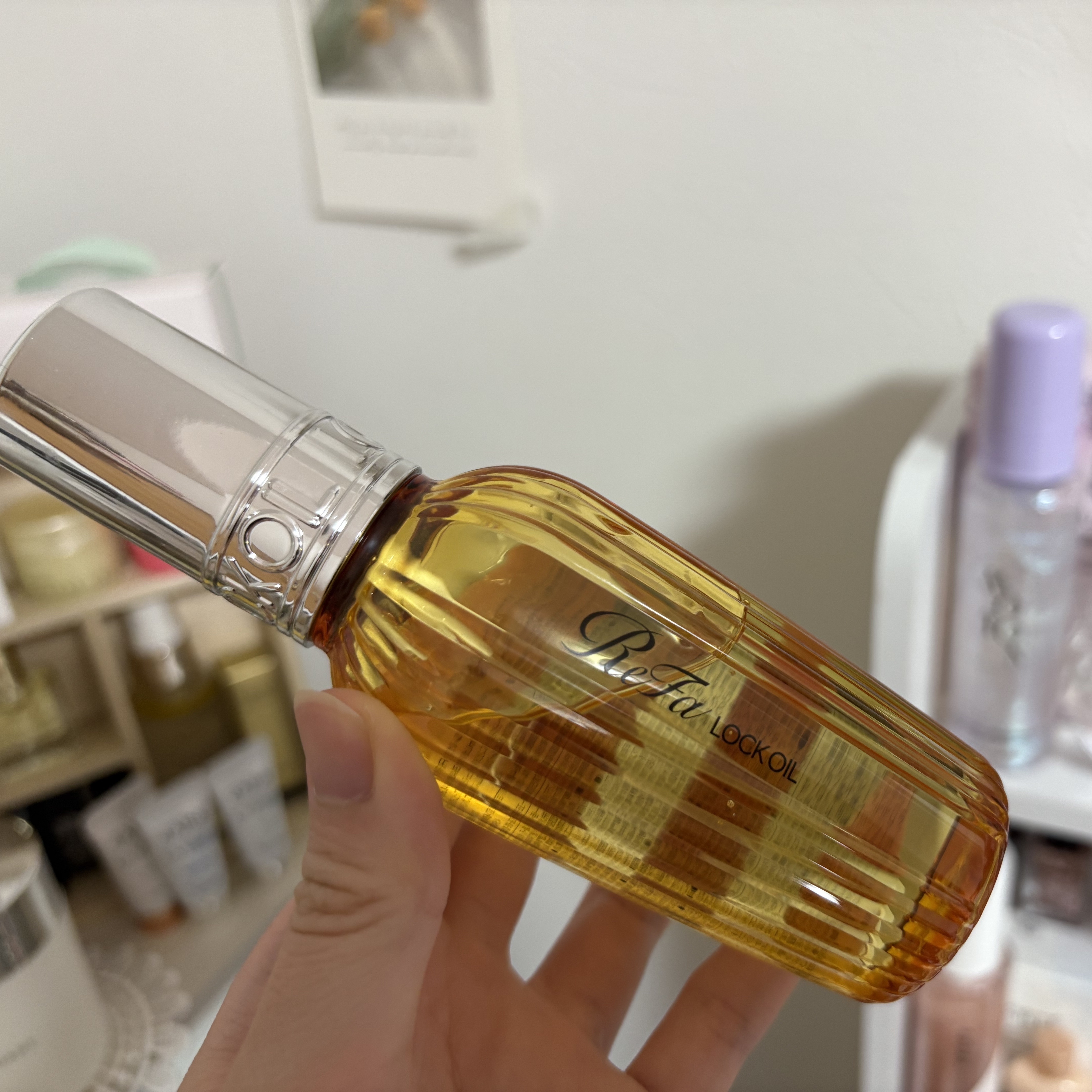 ロックオイル/ReFa/ヘアオイルを使ったクチコミ（1枚目）