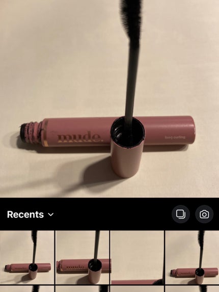 MD インスパイア ボリューム カーリング マスカラ/mude/マスカラを使ったクチコミ(1枚目)