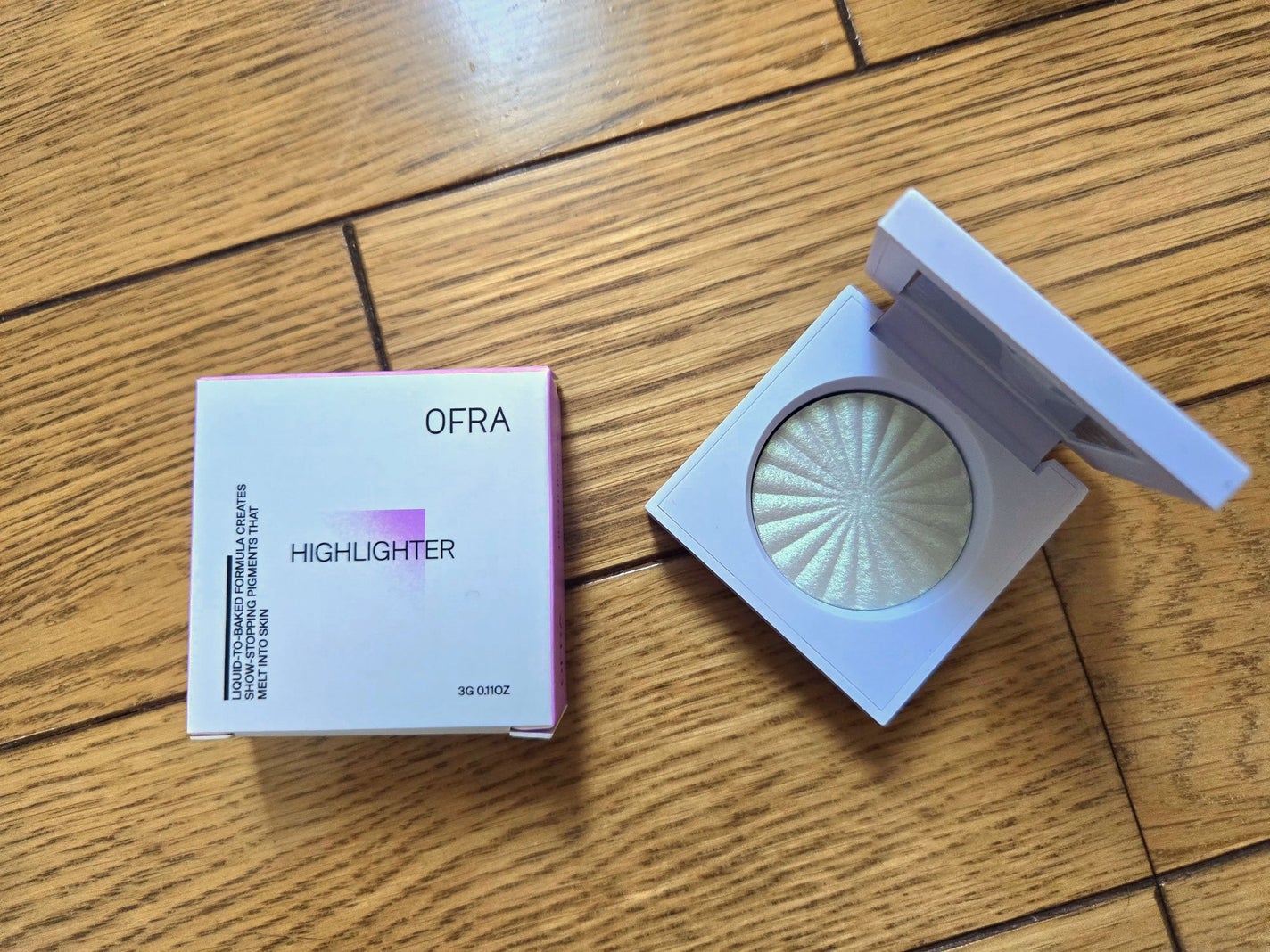 OFRA mini Highlighter/Ofra Cosmetics/パウダーハイライトを使ったクチコミ(1枚目)