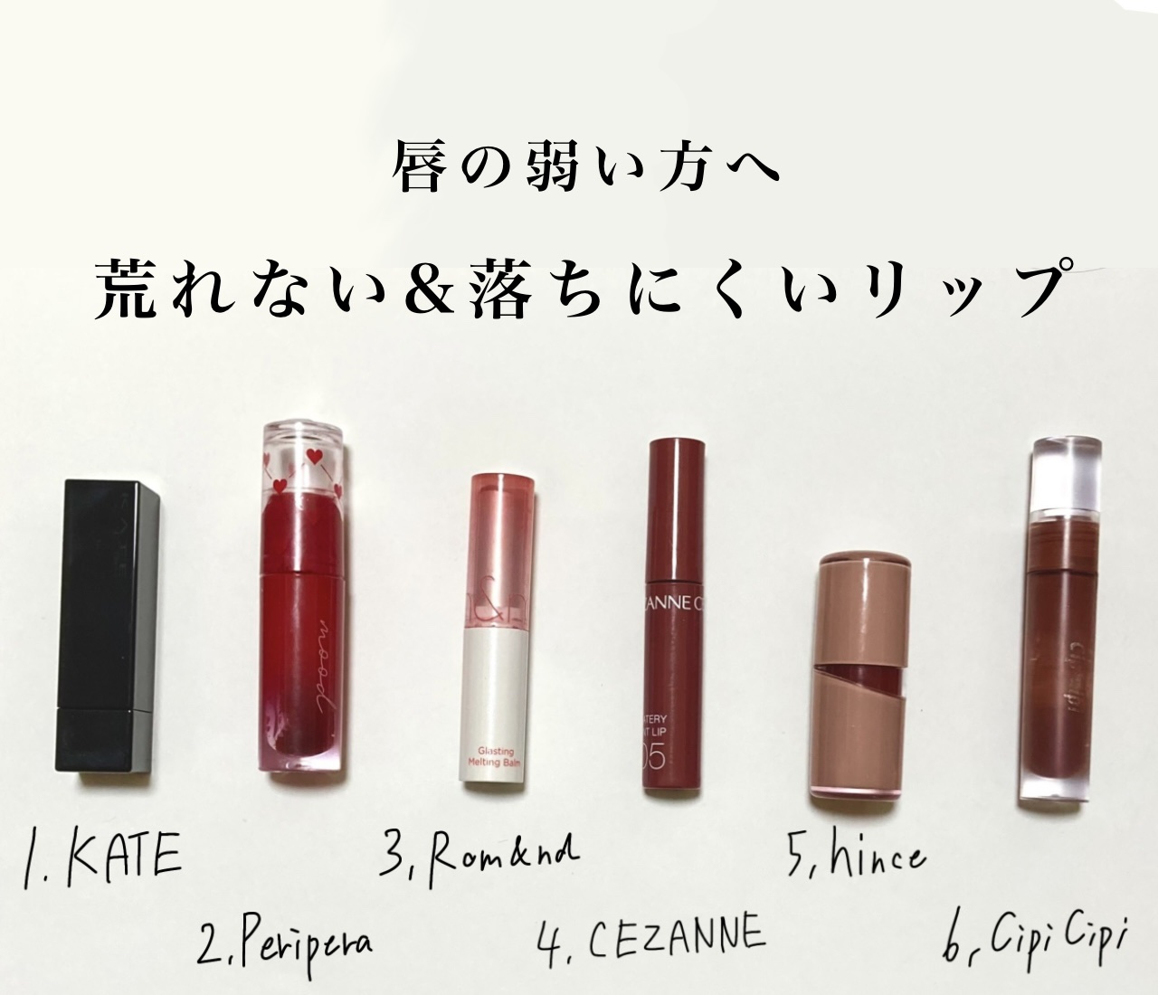 ふわマットティント 03 いちごチャイ/CipiCipi/リップティントを使ったクチコミ（1枚目）