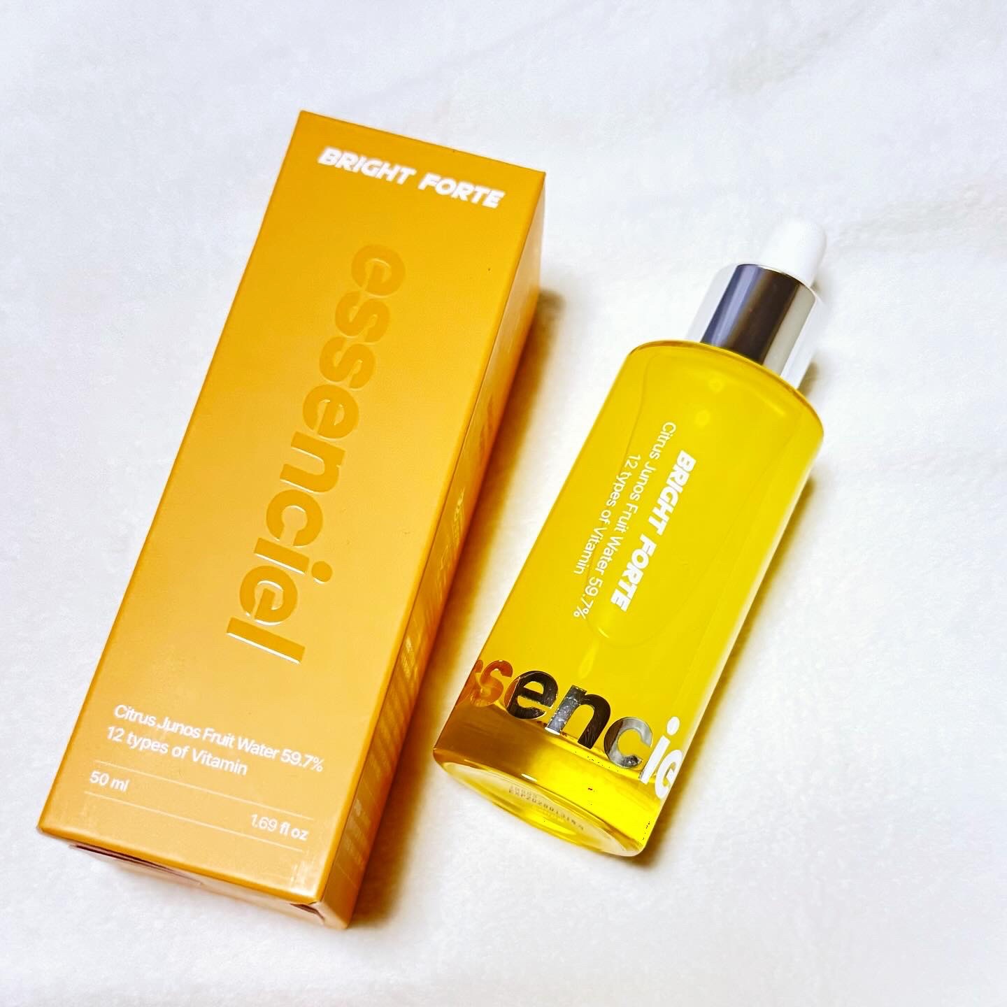 Bright Forte Ampoule/essenciel/美容液を使ったクチコミ（1枚目）