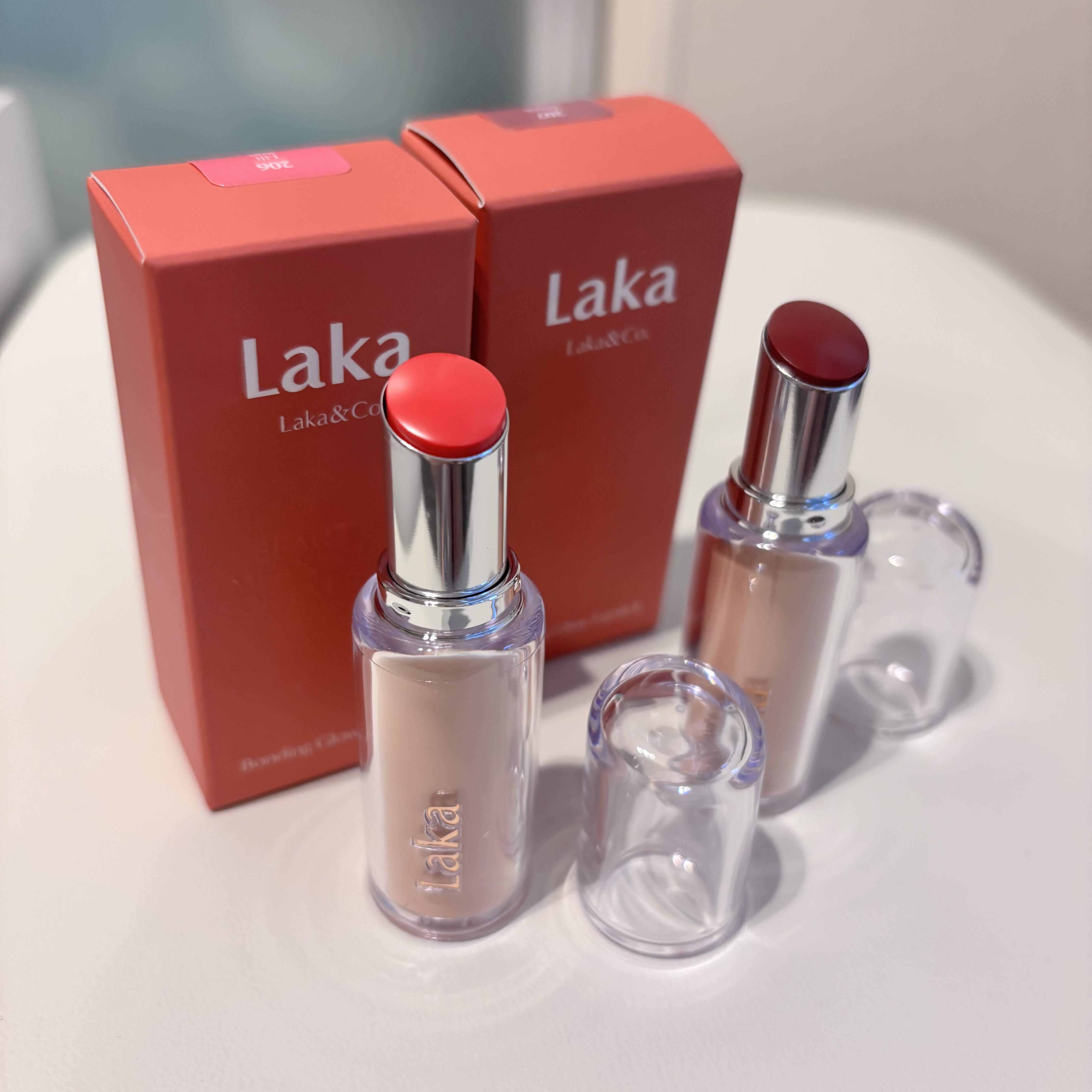 ボンディンググロウリップスティック/Laka/口紅を使ったクチコミ（1枚目）